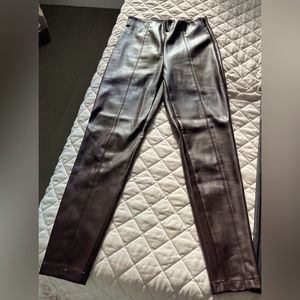 Ann Taylor faux leather leggings